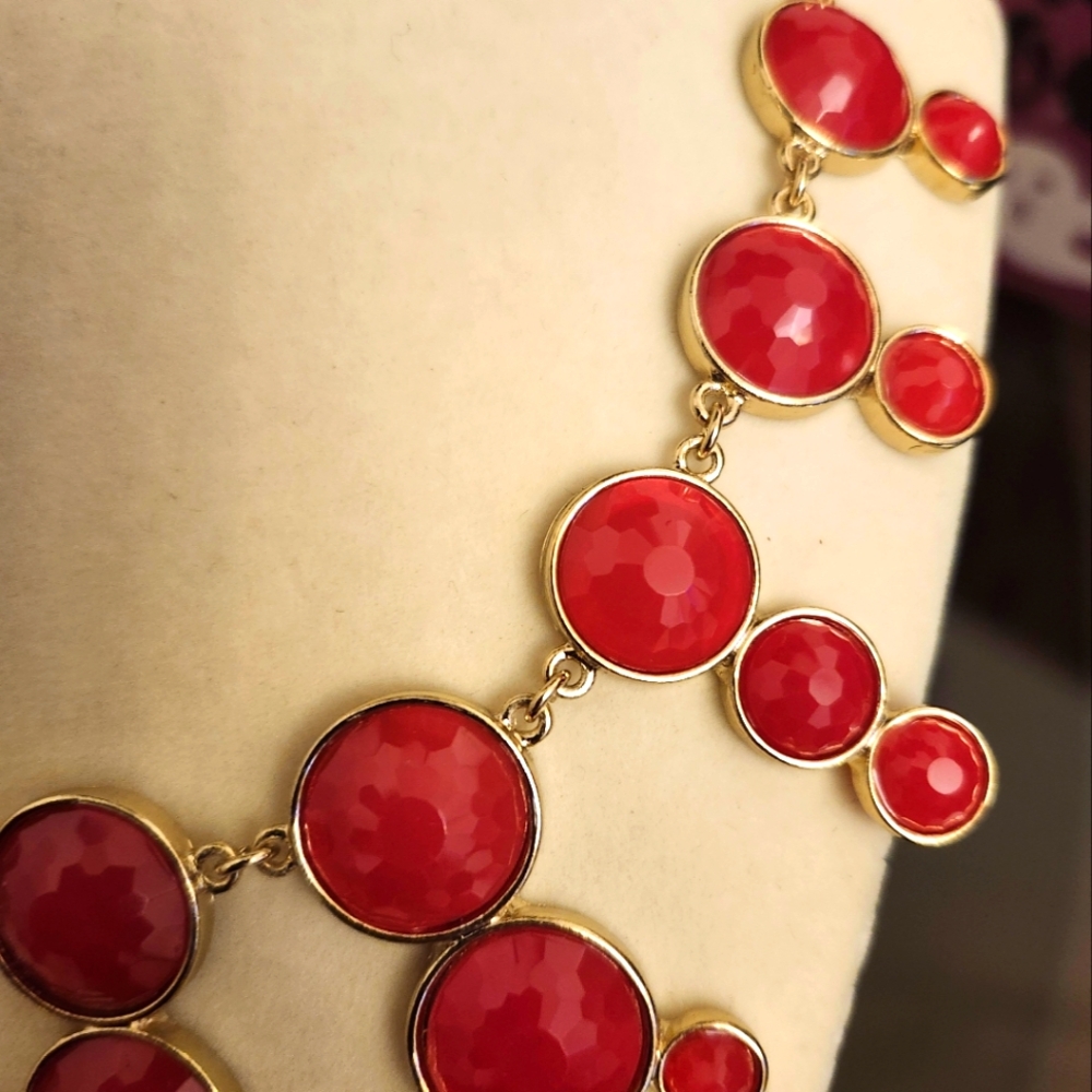 Anna and Ava Pink Necklace  💗 - Picture 3 of 6